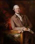 Thomas Gainsborough Portrait of James Christie oil on canvas